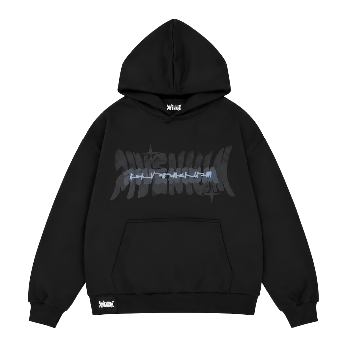 BLACK RIVENIUM HOODIE [PRE-ORDER]